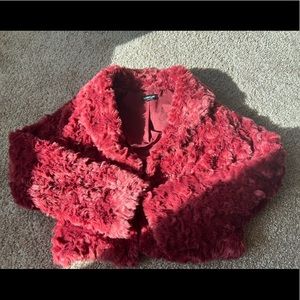 BEBE Faux Fur Coat